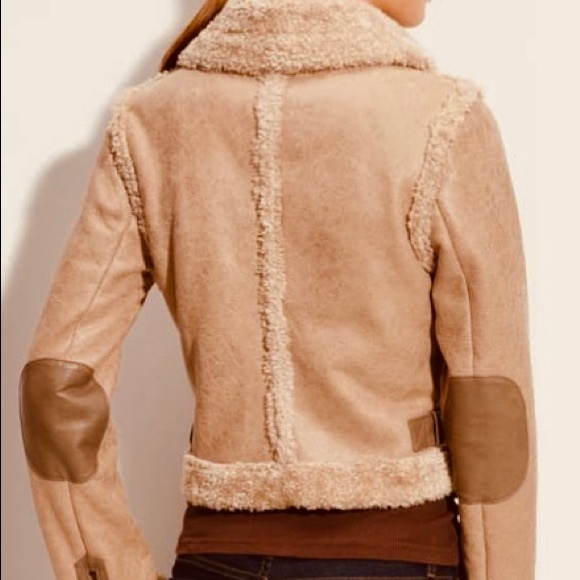 Ashley b by Bernardo Faux-Shearling Jacket - Picture 3 of 6